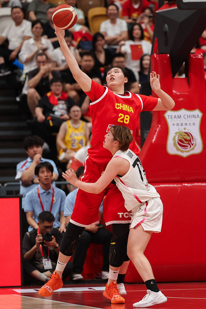 聚焦|张子宇制霸篮下 中国女篮培养“小巨人”循序渐进