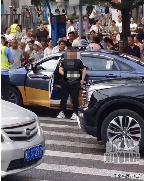 官方通报“贵州遵义一8岁女孩过斑马线被出租车撞倒身亡”