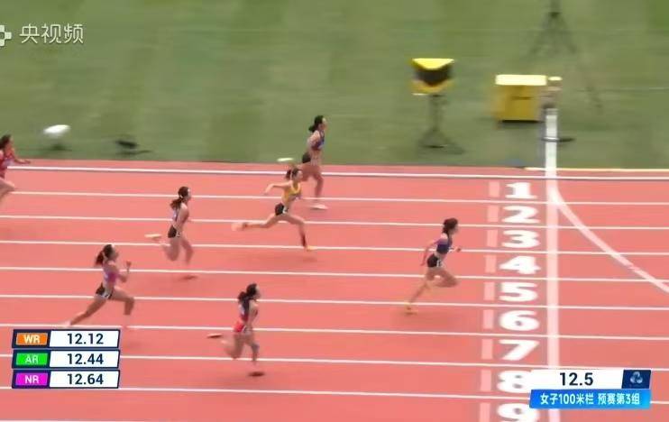 12秒98!吴艳妮亮相全运会,成女子100米栏预赛唯一跑进13秒的选手